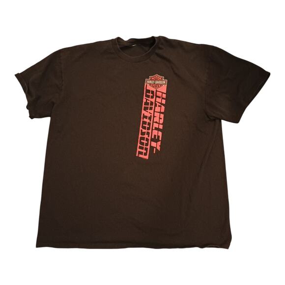 Harley-Davidson Other - Harley Davidson Black Pacific Junction Iowa Motorcycle Biker Men's Size XL READ